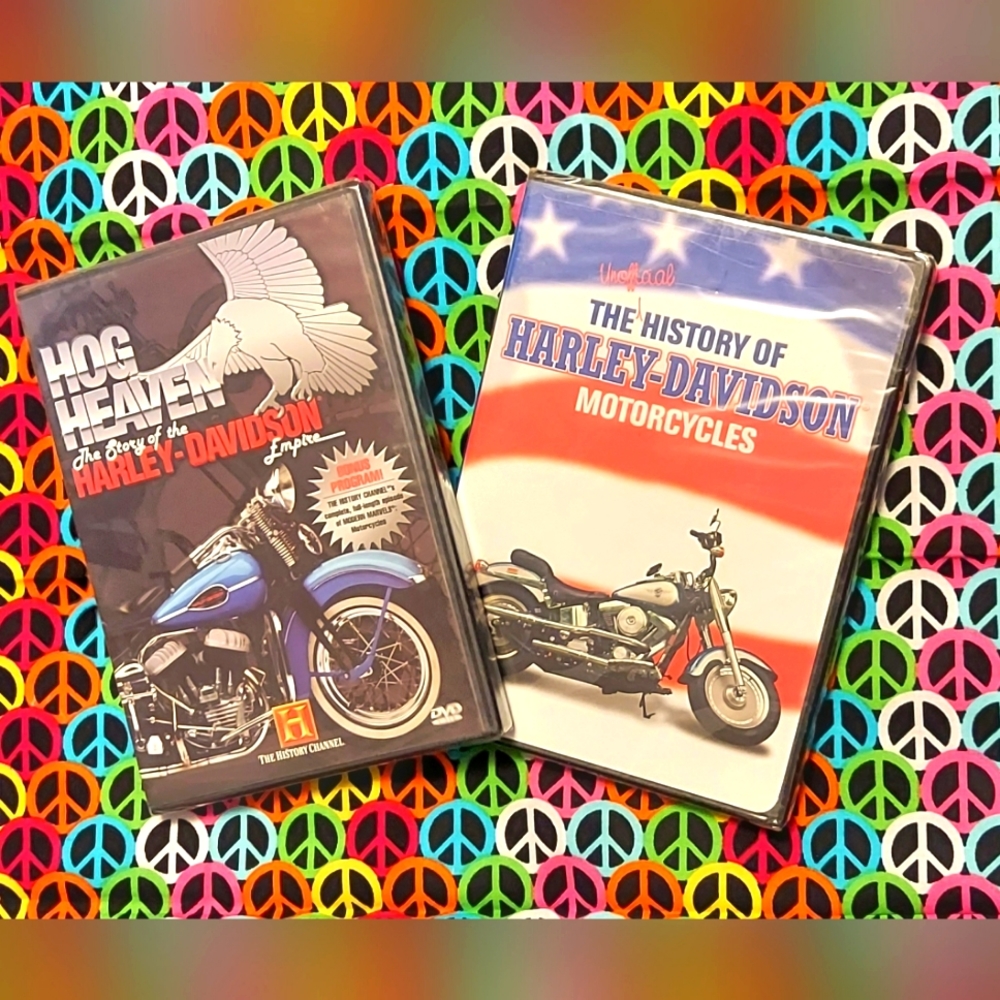 2 Harley-Davidson DVDs 📀 NWT SEALED